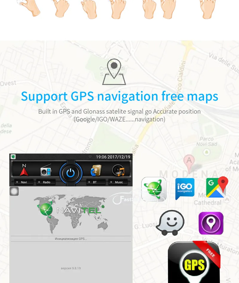 Discount car Player For Nissan Qashqai/X- TRAIL 2014-2018 Android radio GPS Navigation 2