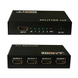 Image 2 - Trumsoon HDMI Splitter 1X4 สวิทช์ 1X2 อะแดปเตอร์ 1080P 4K SwitcherสำหรับPCแล็ปท็อปHDTV Monitor TV Box PS4 DVDโปรเจคเตอร์X กล่อง