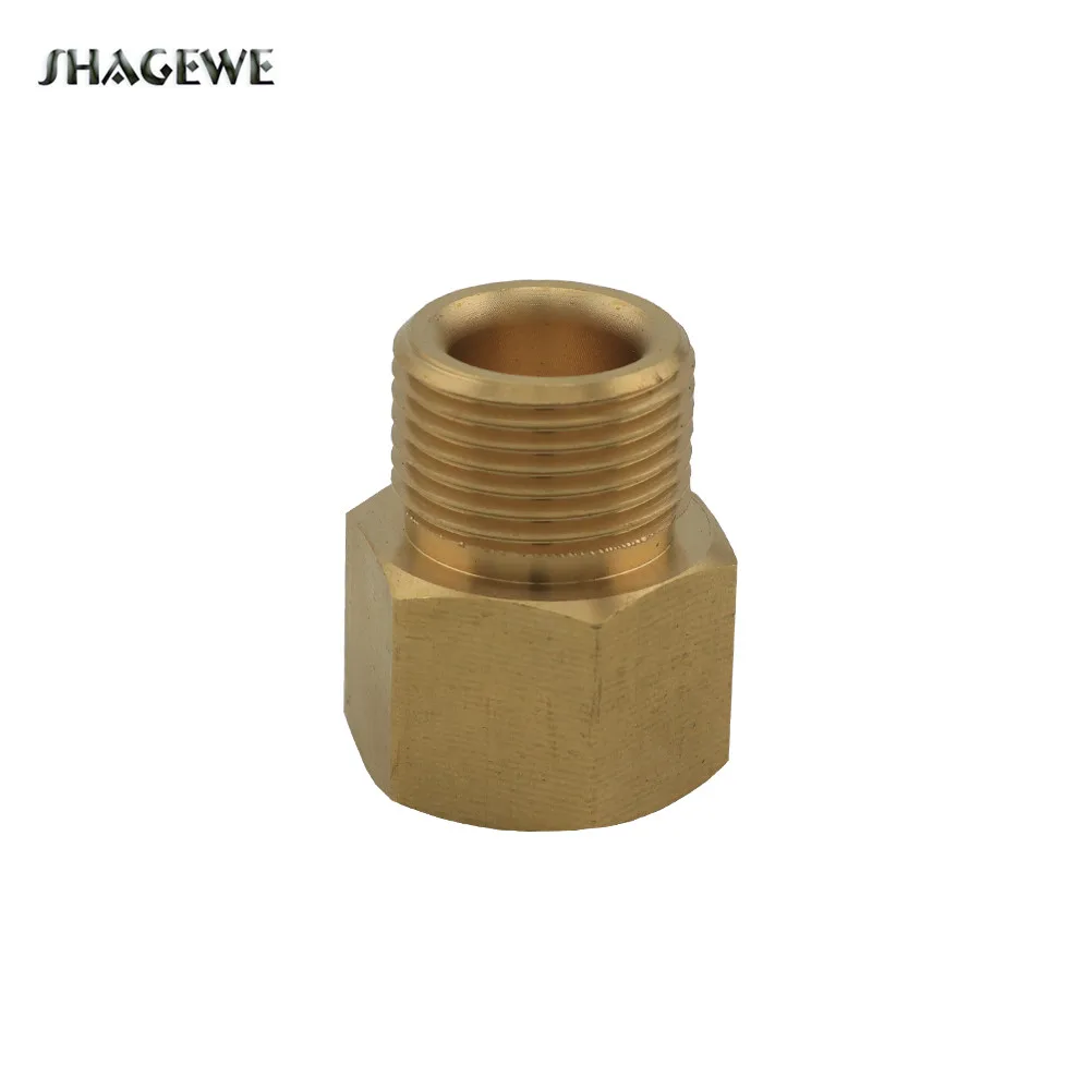

Co2 Tank Regulator Convert Adapter Female W21.8 to male G5/8 or Male W21.8 to Female G5/8-standard Co2 tank no pin to Regulator