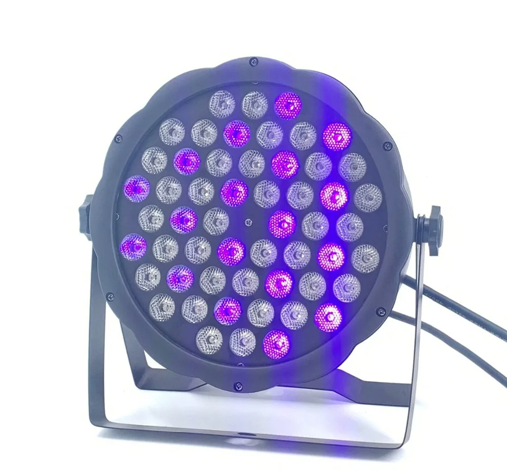 54x3 Вт LED PAR DJ Par RGBW Мыть дискотека светом dmx-контроллер эффект Бесплатная доставка