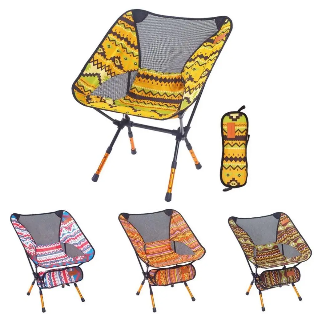 

Portable Outdoor Lightweight Aluminum Alloy Foldable Picnic Camping Chair Fishing Camping Stool