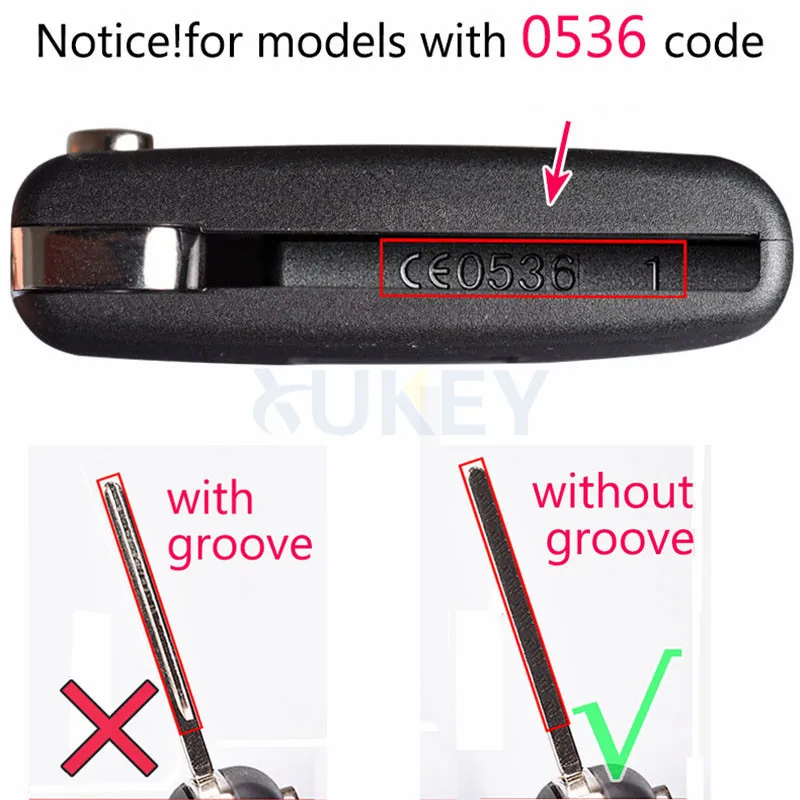 Модифицированный флип-чехол для ключа Peugeot 307 408 308 Citroen C2 C3 C4 чехол HU83 Blade CE0536 с 2