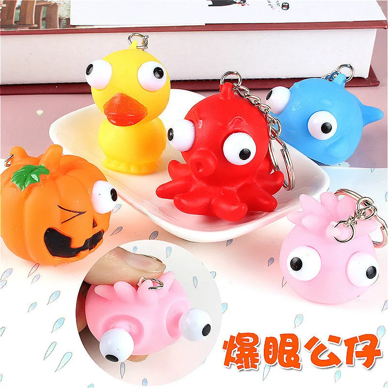 

1pcs red Anti-stress Cute Gags Practical Jokes Toy Squish Antistress Scented Squishy Gags Practical Jokes Squeeze Toy