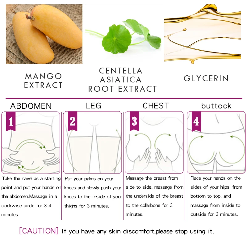 Mango quitar cicatrices de embarazo acné crema estrías tratamiento Reparación de maternidad Anti-envejecimiento cremas para el cuerpo reafirmante