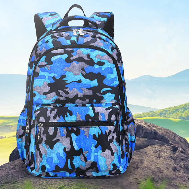 Школьные ранцы для мальчиков и девочек Детские рюкзаки Bookbag детский школьный рюкзак Водонепроницаемый рюкзак с принтом mochila escolar