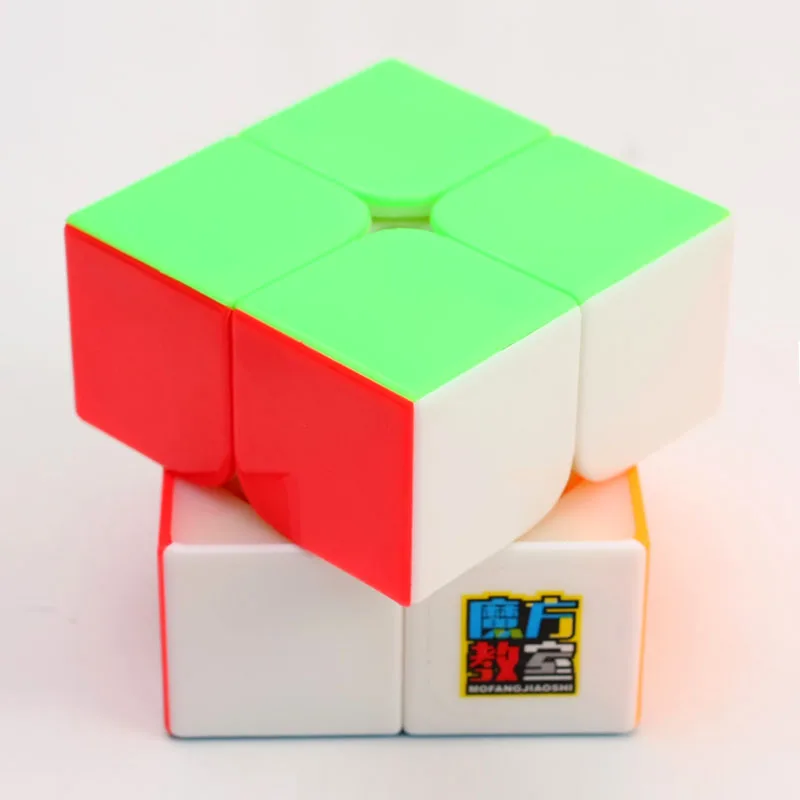 Оригинальный Moyu Mofangjiaoshi MF2S 2x2x2 Скорость кубика 5 0 см Профессиональный 2x2 волшебный