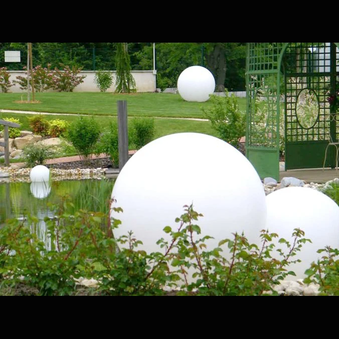 Диаметр 35-60 см Белый пластиковый корпус для украшения в помещении или на открытом воздухе для дома/отеля/сада/сидения бассейна только в Японию