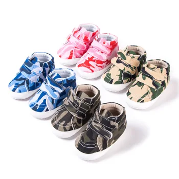 

Canvas Baby First Walker Shoes Infant Toddler Girl Boy Walking Shoes Bebek Ayakkabi Camouflage Babies Shoes For Baby Girl Boy