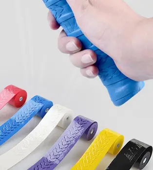 

Wholesale 110CM Anti-Slip Badminton Racket Overgrip Durable Breathable Rubber Sweatband Badminton Accessories