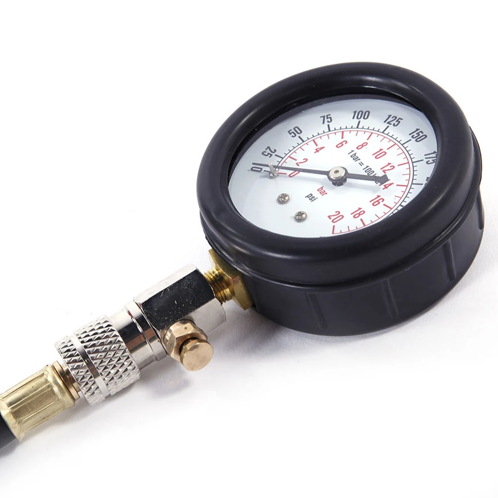 Измеритель давления двигателя набор инструментов компрессионный тестер Профессиональный цилиндр портативный Авто для автомобиля компрессометр