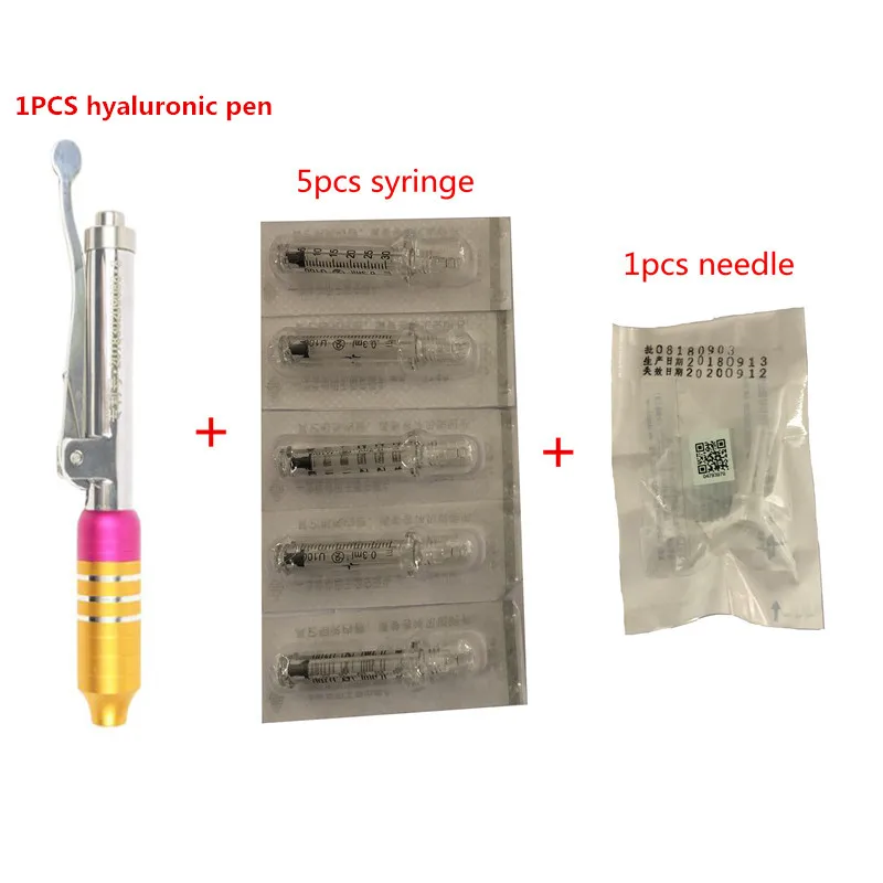Регулируемая ручка с гиалуроновой кислотой высокого давления для защиты от морщин, лифтинга губ, гиалурона, пистолет, распылитель, гиалуроновая ручка, Инжекторная машина