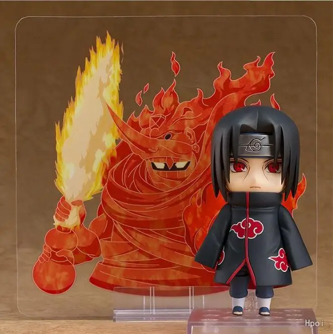 10 см Наруто Nendoroid Shippuden Uchiha Itachi 820# Аниме Фигурки ПВХ игрушки Коллекционные Фигурки для друзей подарки