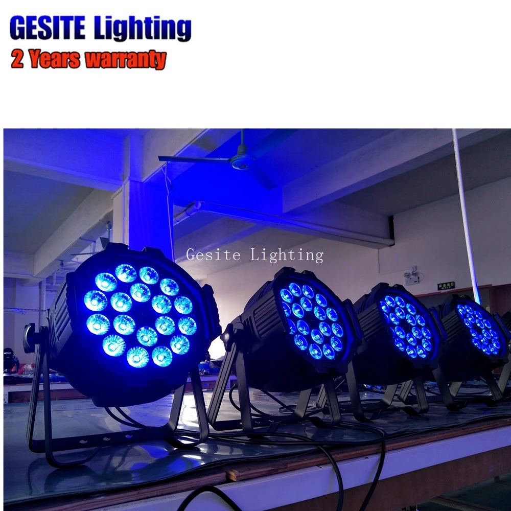 18x18 w Rgbwa uv 6in1 Levou Latas Par Led Luz da Arruela da Parede 12 Cheap Efeito de Iluminação de palco
