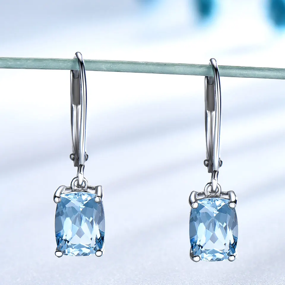 UMCHO-Sky-blue-topaz-silver-sterling-earrings-for-women S012B-1-PC (3)
