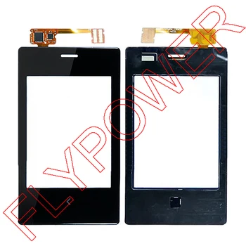 

For Nokia Asha 503 Digitizer Touch Screen Black color by free shipping;5PCS/LOT