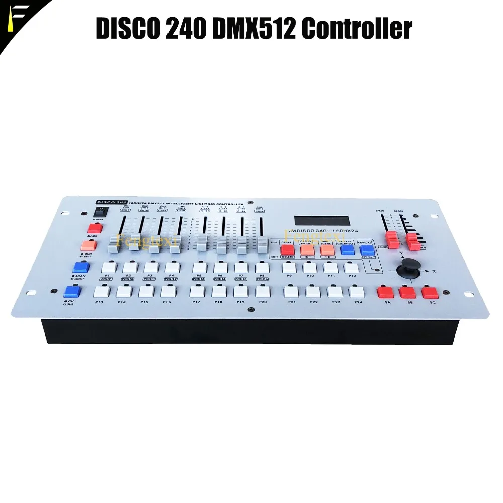 Контроллер Disco 240CH DMX 512 светодиодный светодиодная консоль Dmx/кабель для