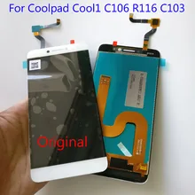 Для Letv LeEco Coolpad cool1 cool 1 c106 c106-7 c106-9 C103 R116 Полный ЖК-дисплей+ кодирующий преобразователь сенсорного экрана в сборе