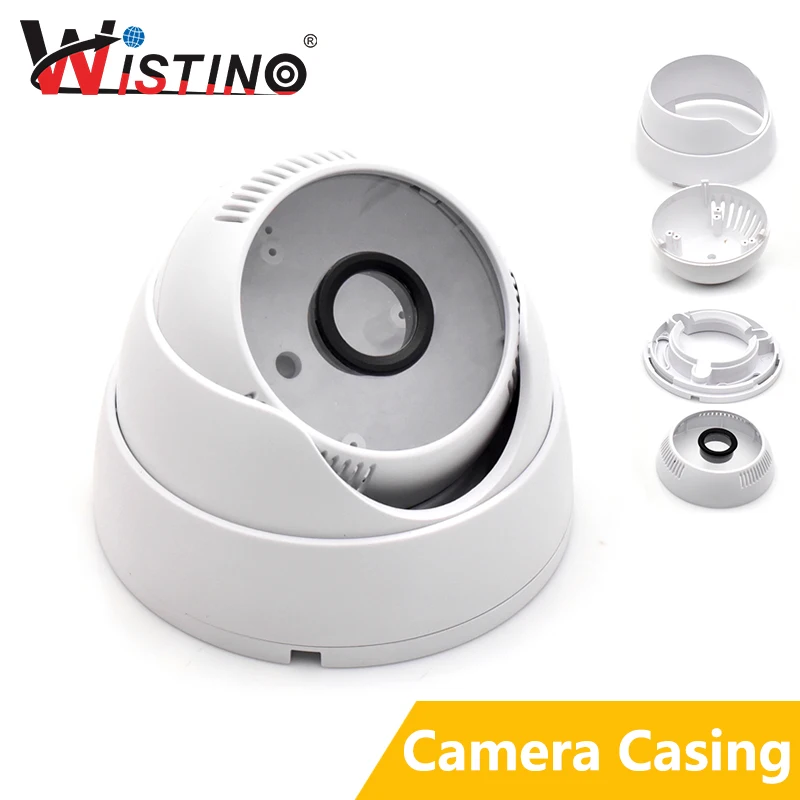 Dome Camera Housing ABS Plastic IP Camera Casing For CCTV Surveillance