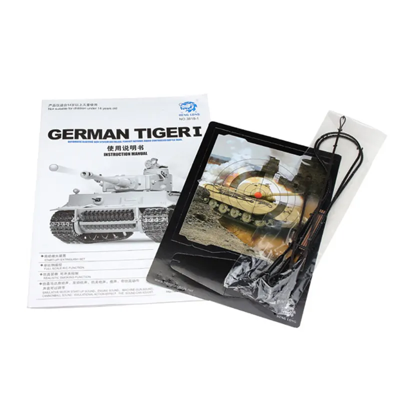 Heng Long 3818-1 2,4G 1/16 Германия Тигр I танк на радиоуправлении боевой танк