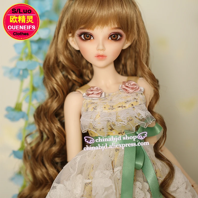 BJD одежда 1/4 юбка с цветочным рисунком для девочек BJD SD кукла для Minifee Fairyland Body YF4-103 кукла аксессуары