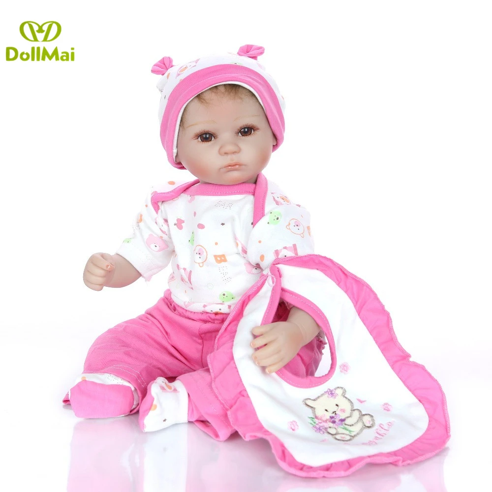 Bebe Reborn Realista 42cm Silicone Reborn Baby Doll Kids Playmate Gift For Girls Birthday Gift Toys Soft Body Boneca Reborn Silicone Reborn Reborn Baby Dollbebe Silicone Aliexpress