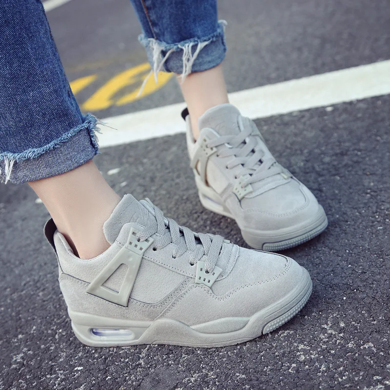 Lacent Femmes gris Chaussures Casual Plate Noir Tendances Ins Appartements Femelle forme Femme rose Printemps Automne pAvxwpaq
