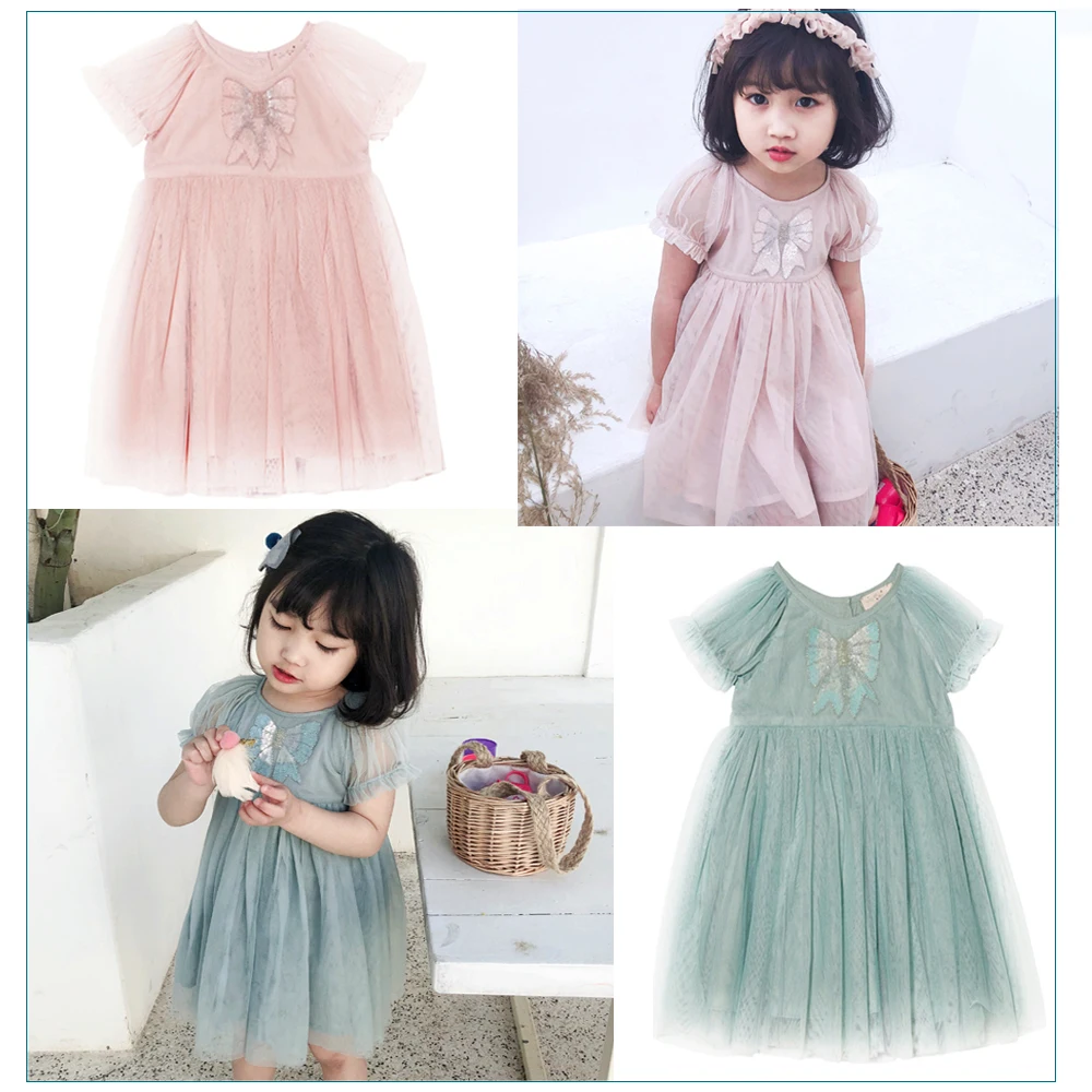 

INS HOT BABY GIRLS PRINCESS DRESSES KIDS CLOTHES BALL tutu dresses party dress CUTE SWEAT LOLI DOLL DRESSES elegant