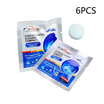 

6Pcs Auto Glass Water Car Windscreen Cleaning Agent Effervescent Tablets Wiper
