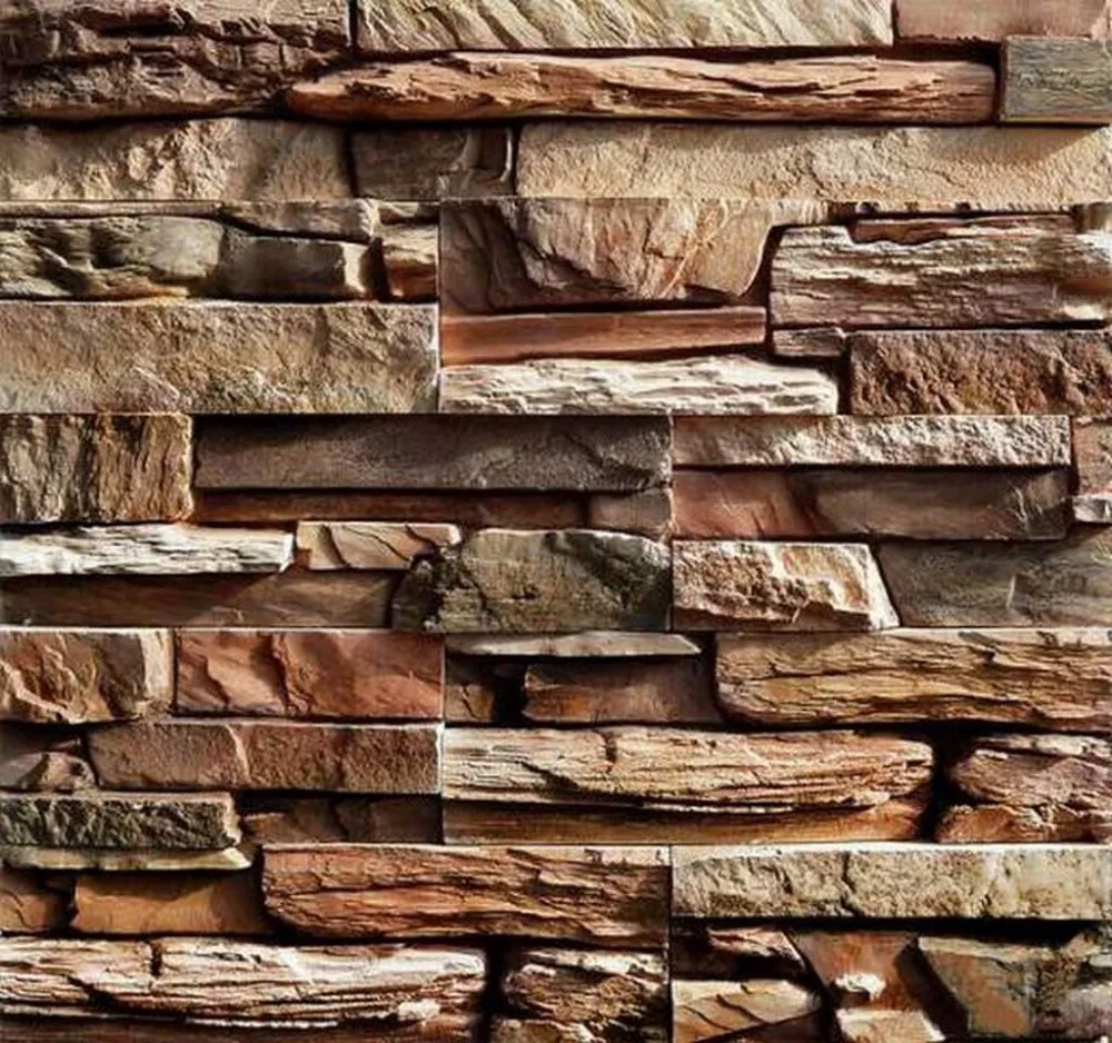 Moldes De Plastico Para Hormigon Pared De Yeso Piedra Pizarra No 3