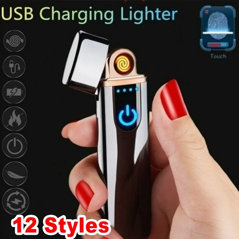 2019 Мини Портативная электрическая зажигалка с подключением к USB табачная