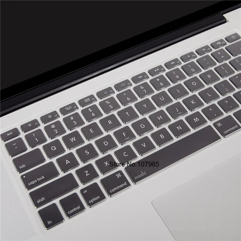 Защитный чехол для клавиатуры из ТПУ Apple macbook Air Pro с Retina 11 12 13 15 17 Touch Bar 3 4 2014 2015 2016
