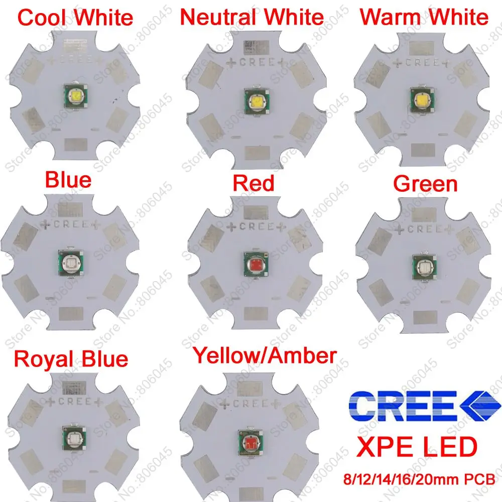 10x3 Вт Cree XPE XP E светодиодный эмиттерный диод высокой мощности дополнительно