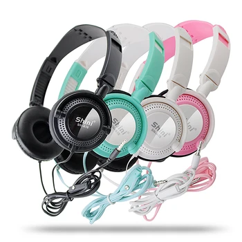 

Shini A18 Stereo Headphone 3.5mm Earphone Noise Isolating Headset with Microphone for all phone fone de ouvido