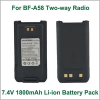 Battery  Walkie Talkie Baofeng BF-A58 DC7.2V 1800mAh  Li-ion Battery for BAOFENG BF-A58 IP57 Waterproof Portable Two-way Radio 1