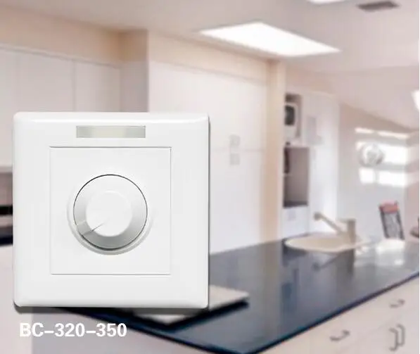 

BC-320-6A LED Dimmer IR Remote Dimmer DC12V-DC48V IR wireless remote wall mounted led strip pwm dimmer