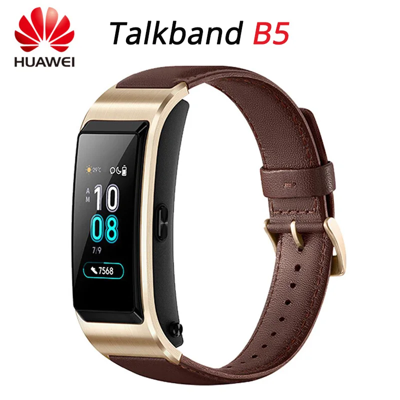 

Original HuaweiHonor TalkBand B5 Wrist Bluetooth Earphone Bracelet 1.13" Screen Health Tracker Bluetooth Call Sports Wristband