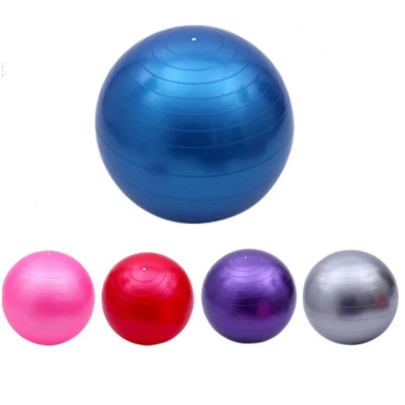<+> 65 см Yoga Balance Ball Тренировка Фитнес Ball Yoga Fit-ball Упражнения шары 5 цветов Упражнения для ①
