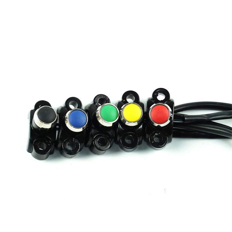 

Universal 7/8" Aluminum Motorcycle Switch Handlebar Mount Electric Power Start Kill Horn Fog Light Switch Self-Return Button