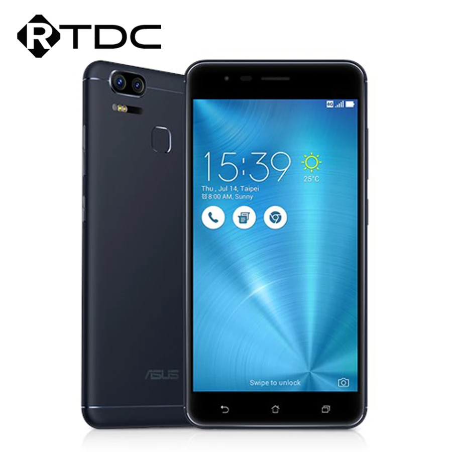 Оригинальный Смартфон ASUS Zenfone 3 Zoom ZE553KL 4G LTE Android 5 &quotFHD Восьмиядерный 4 Гб ОЗУ 128 ПЗУ