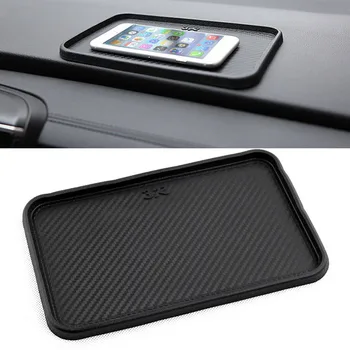 

Dashboard Mat Silicone Storage Black Car Catcher 200x128mm Front Replacement Tool Kit Set Parts Latest Useful Durable