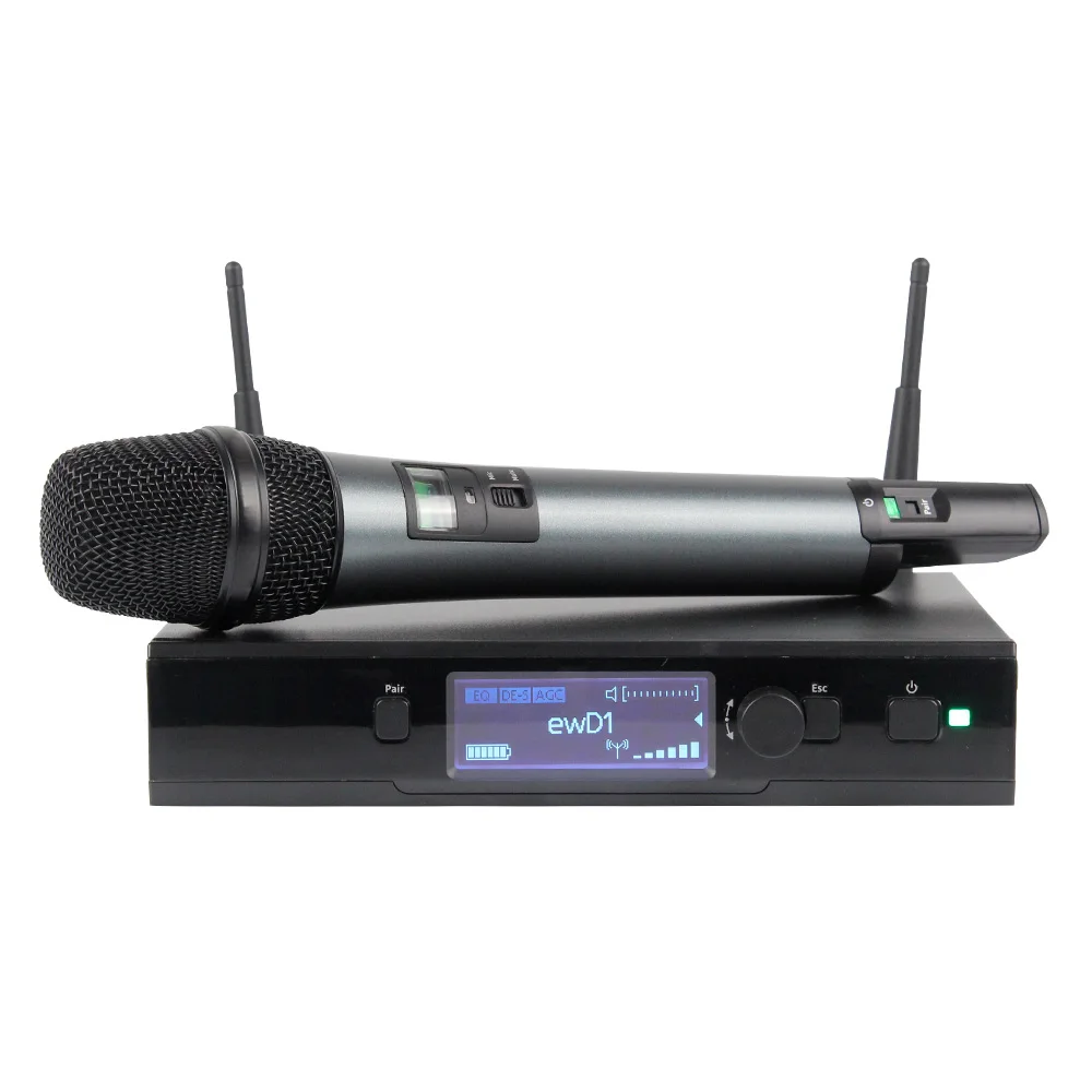 

New! Digital True Diversity UHF Wireless Microphone System EW D1 Professional Single Handheld Mic Perfect Sound Stage Mic