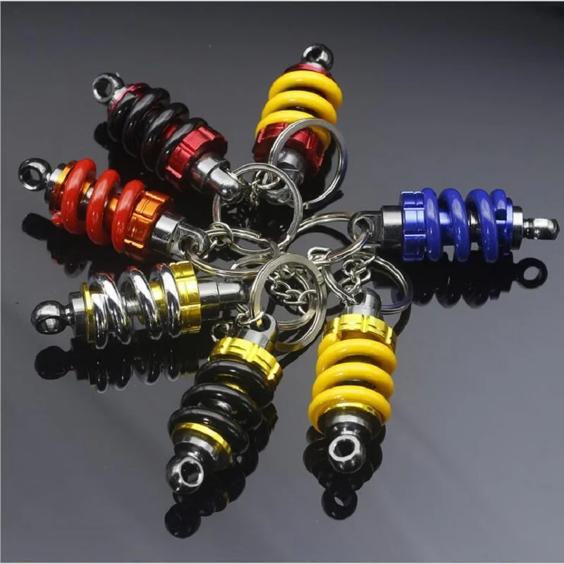 

TOYIKIE Creative Key Ring Key Chain Ring Keychain Gifts Car Accessories Car Keyring Fob Turbo Shock Absorbers
