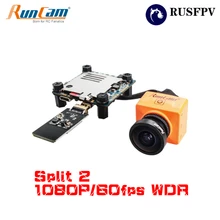 RunCam Split 2 FOV 130 Degree 1080P/60fps HD Recording Plus WDR NTSC/PAL Switchable FPV Camera for RC FPV Racing Drone