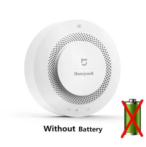 Xiaomi Mijia дымовая сигнализация Honeywell пожарная сигнализация детектор Поддержка дистанционного управления - Цвет: No Battery