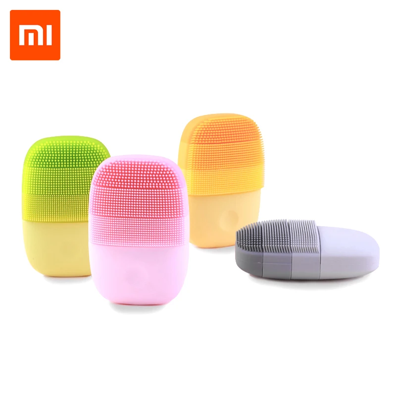 

Xiaomi inFace Electric Deep Facial Cleaning Massage Brush Sonic Face Washing IPX7 Waterproof Silicone Face Cleanser Skin Care