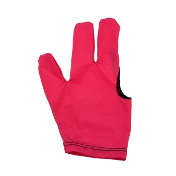 

Billiard Glove of 3 fingers for shooters - red