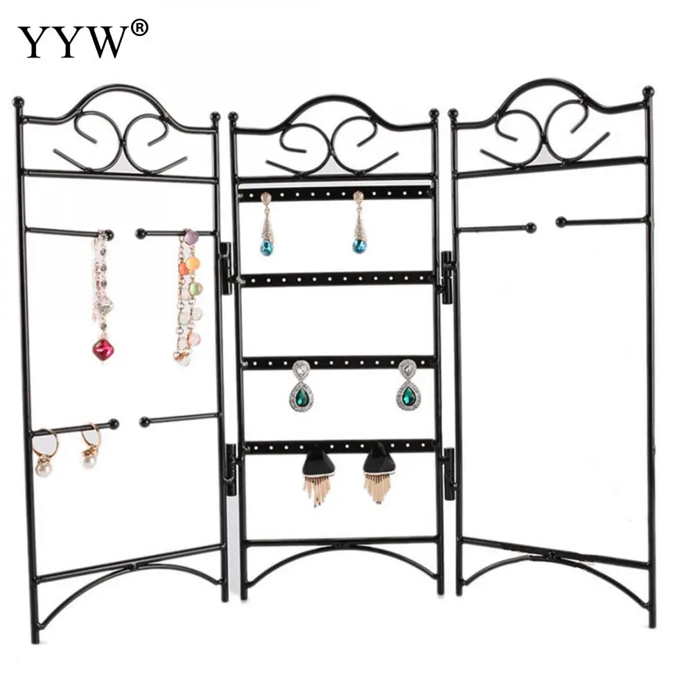 

YYW Iron Multi Purpose Earrings Display 5PCs/Lot Jewelry Stand Holder Wholesale