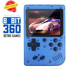 Детская Ретро портативная мини-игровая консоль, встроенные 168 классические игры, головоломка, игровой плеер, лучший подарок для ребенка, карманная портативная игра