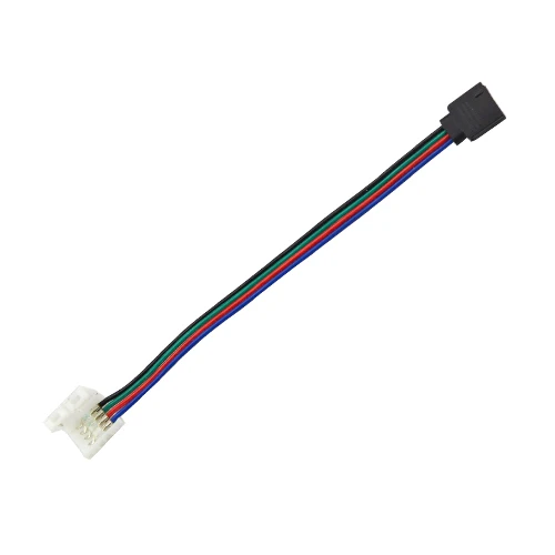 Марка Foxanon RGB 10 мм 4 контакта без паяльного кабеля печатная плата светодиодный