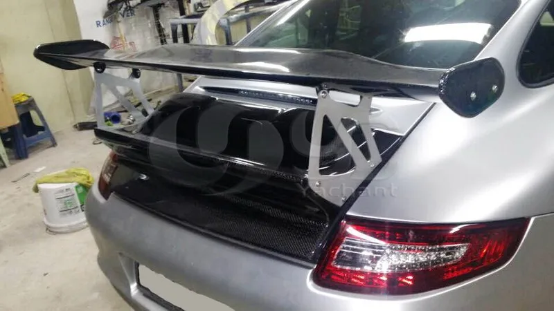 2005-2011 911 997 Carrara GT4 Style Rear GT Spoiler Wing CF (42)